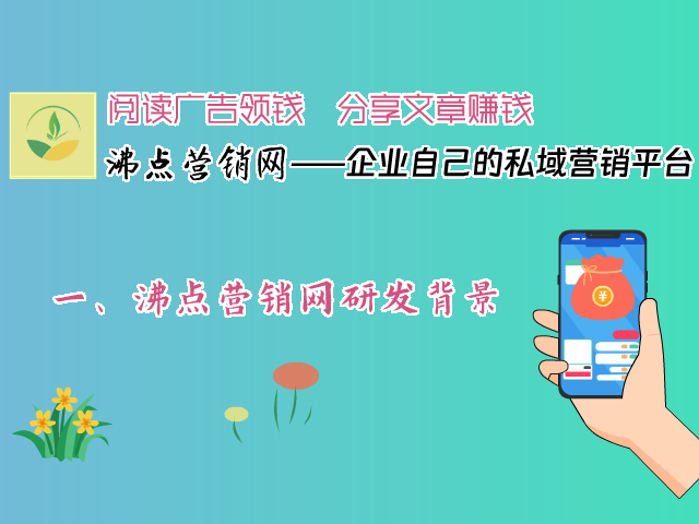 一、沸点营销网研发背景